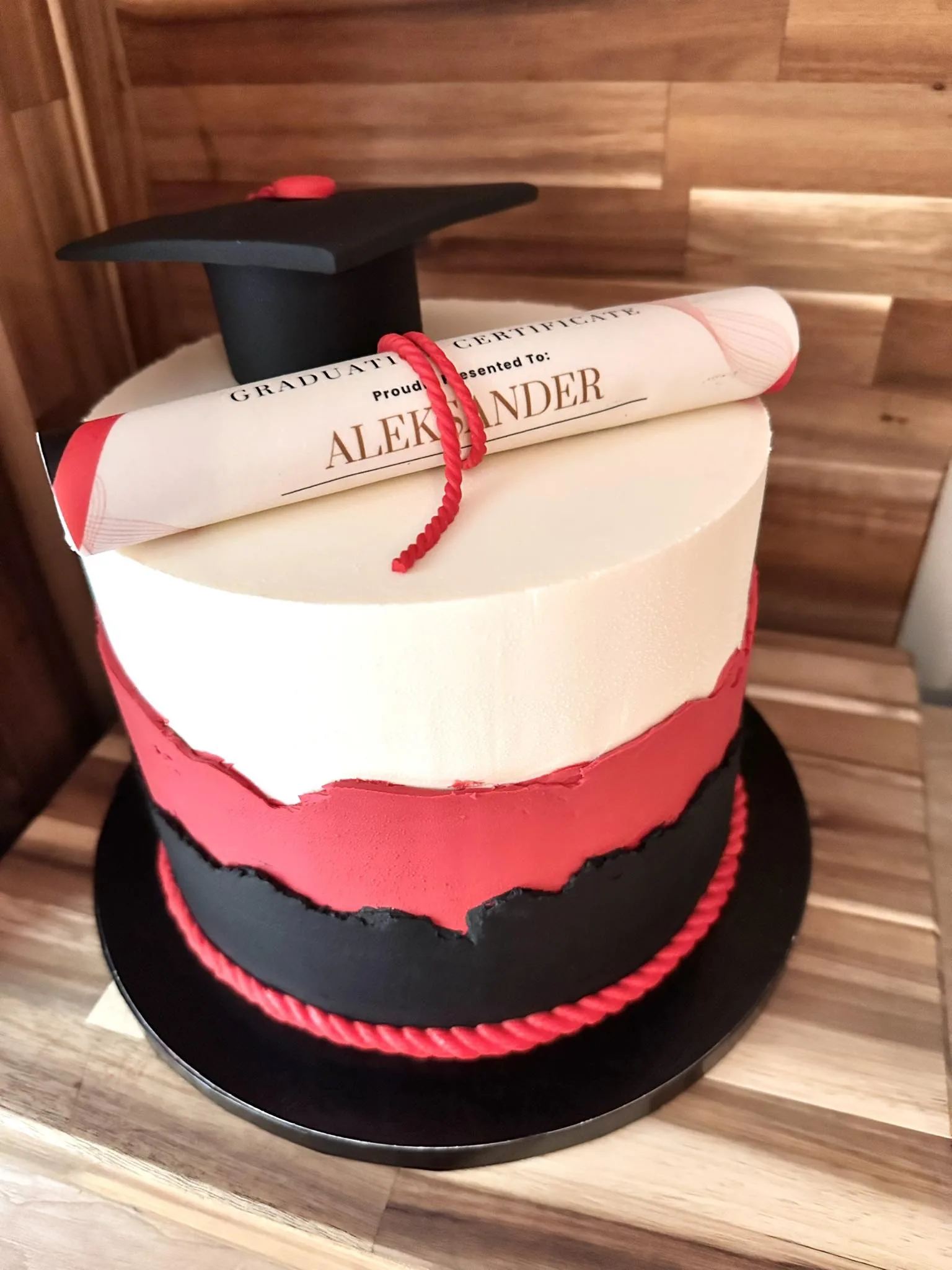 Custom cake handcrafted by Marta's Cakes in Jackson, New Jersey