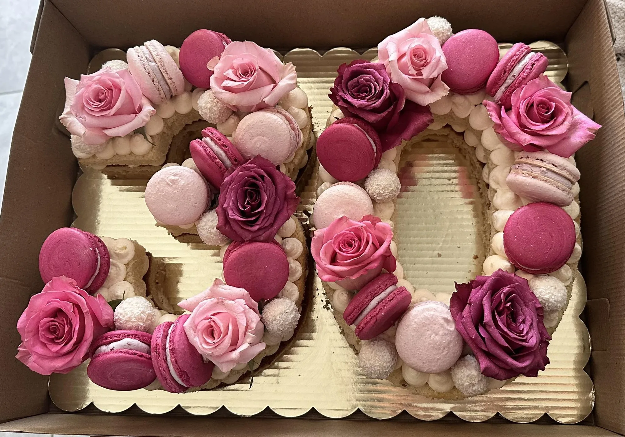 Custom cake handcrafted by Marta's Cakes in Jackson, New Jersey
