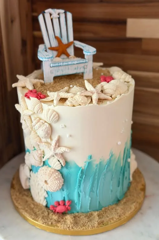 Custom cake handcrafted by Marta's Cakes in Jackson, New Jersey